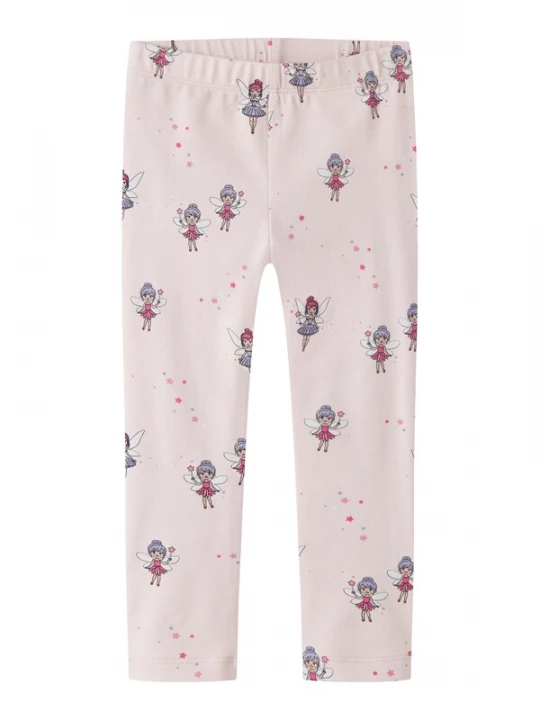 Foto van product NAME IT Leggings lichtblauw / pink / rosa / zwart