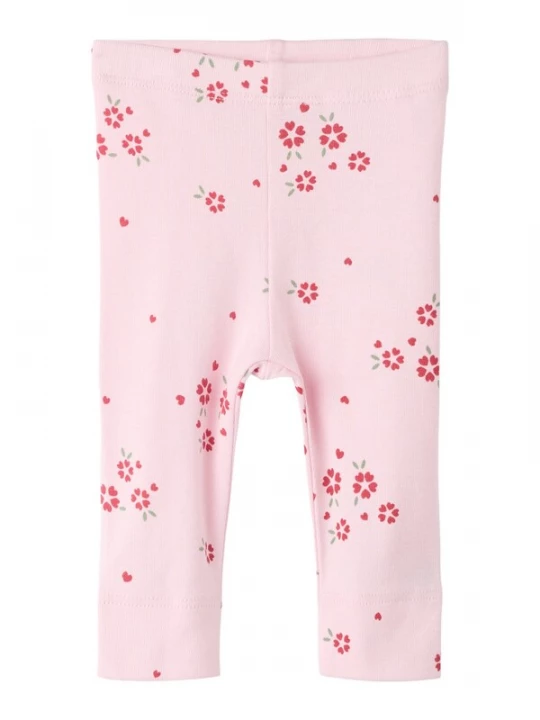 Foto van product NAME IT Leggings 'NBFNALLINA' lichtgroen / rosa / cranberry