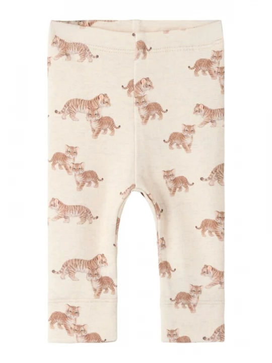 Foto van product NAME IT Leggings 'NBMLorens' beige / crème / lichtbruin