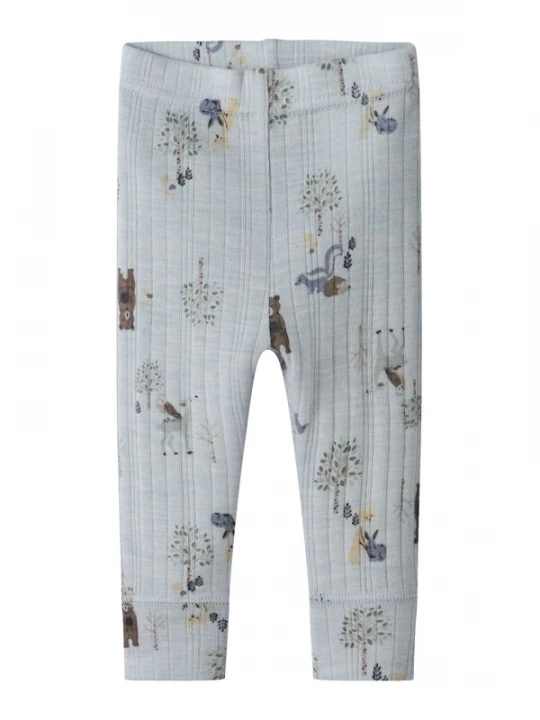 Foto van product NAME IT Leggings 'NBMWANG' duifblauw / bruin / pastellila / pasteloranje