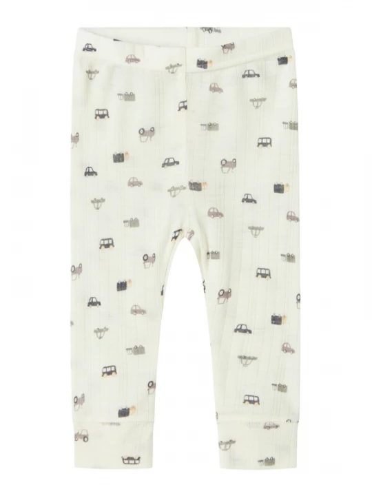 Foto van product NAME IT Leggings 'NBMWang' geel / taupe / zwart / wit