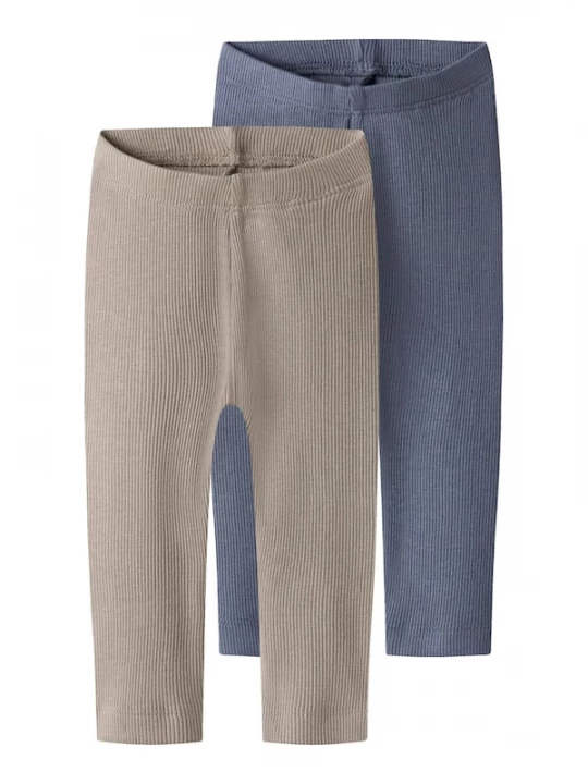 Foto van product NAME IT Leggings 'NBNKab' saffier / greige