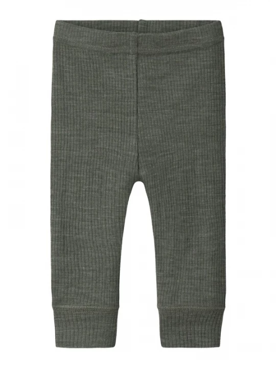 Foto van product NAME IT Leggings 'NBNWAX' donkergroen