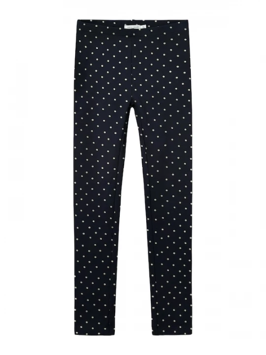 Foto van product NAME IT Leggings 'NKFDavina' navy / offwhite