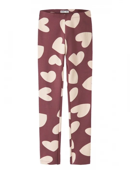 Foto van product NAME IT Leggings 'NKFDavina' poederroze / roestrood