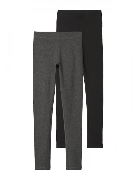 Foto van product NAME IT Leggings 'NKFVivian' donkergrijs / zwart
