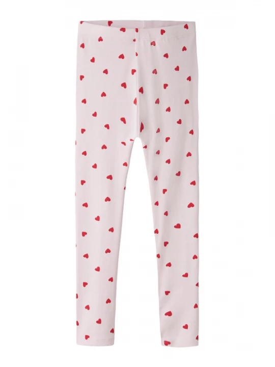 Foto van product NAME IT Leggings 'NMFBheart' pastelroze / rood