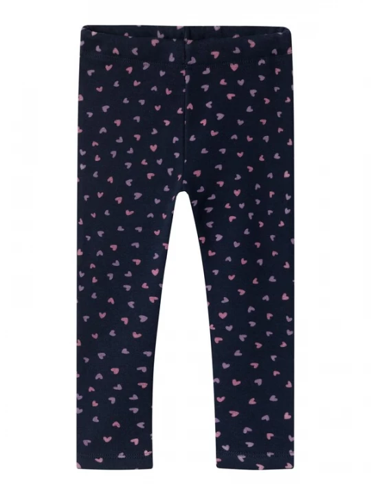 Foto van product NAME IT Leggings 'NMFDavina' donkerblauw / orchidee / lichtlila