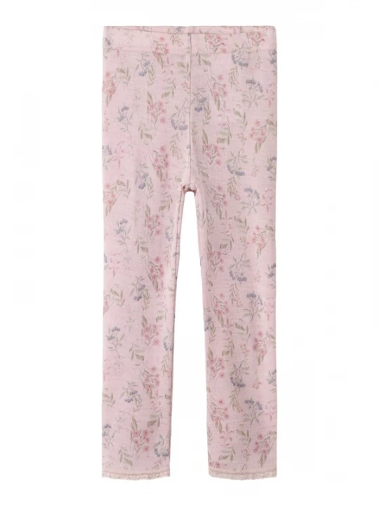 Foto van product NAME IT Leggings 'NMFWANG' groen / purper