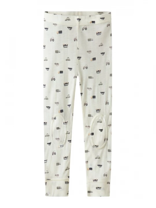 Foto van product NAME IT Leggings 'NMMWang' beige / grijs / zwart / wit