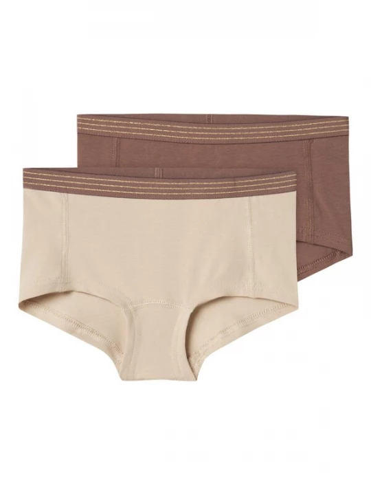 Foto van product NAME IT Onderbroek lichtbeige / bruin