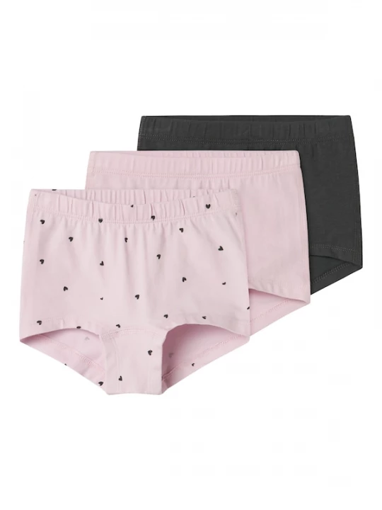 Foto van product NAME IT Onderbroek lichtroze / zwart