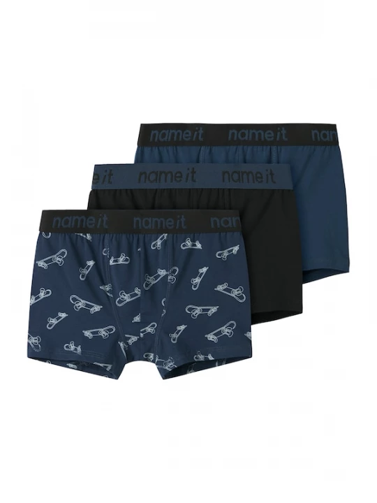 Foto van product NAME IT Onderbroek 'NKMTitan Skater' donkerblauw / zwart