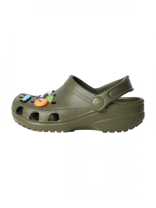 Foto van product NAME IT Open schoenen 'NKNFAME' olijfgroen