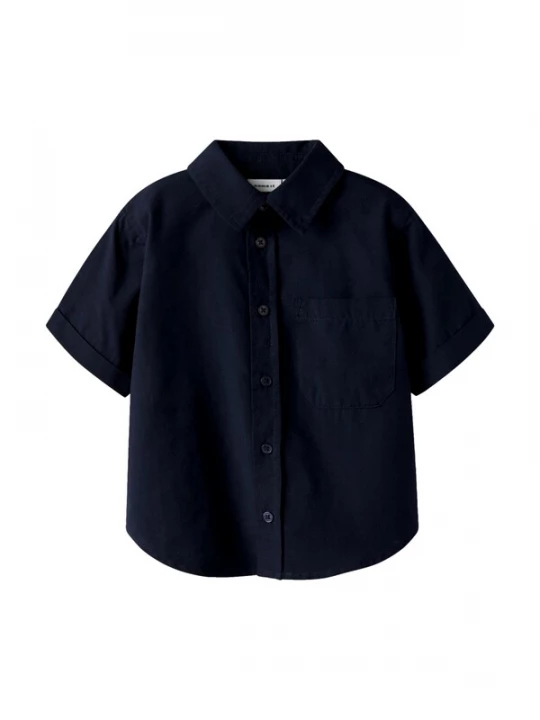 Foto van product NAME IT Overhemd 'Filip' donkerblauw