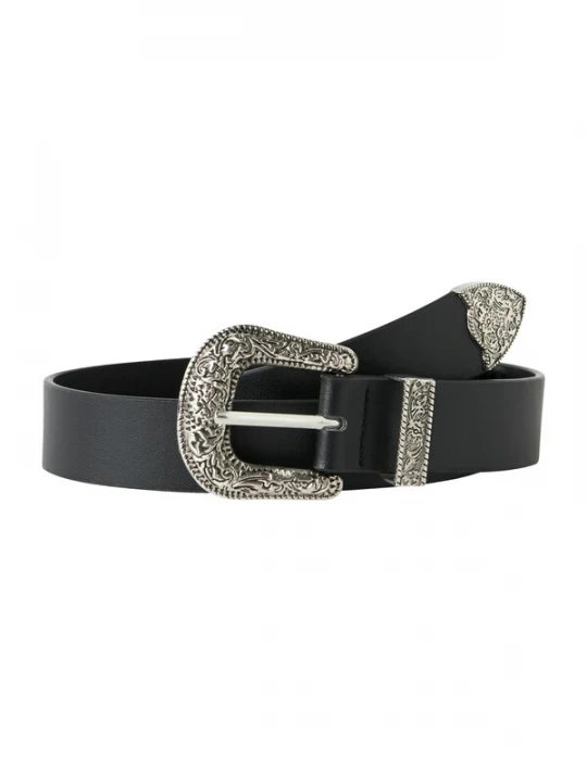 Foto van product NAME IT Riem 'NKFJILUKA' zwart / zilver