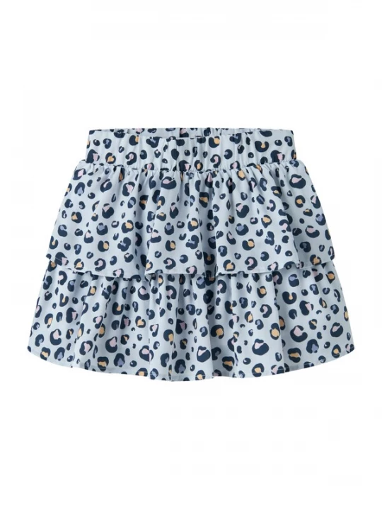 Foto van product NAME IT Rok 'NKFVinaya' sand / lichtblauw / donkerblauw