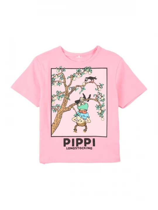 Foto van product NAME IT Shirt blauw / bruin / groen / lichtroze