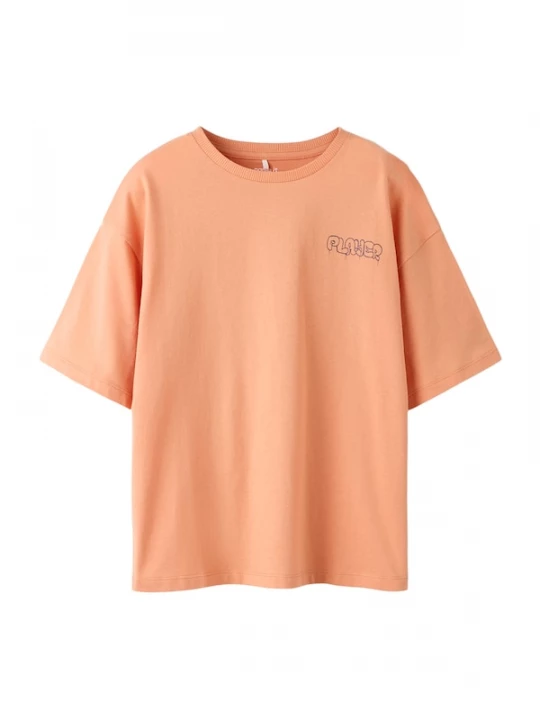 Foto van product NAME IT Shirt blauw / lichtgroen / koraal / rosa
