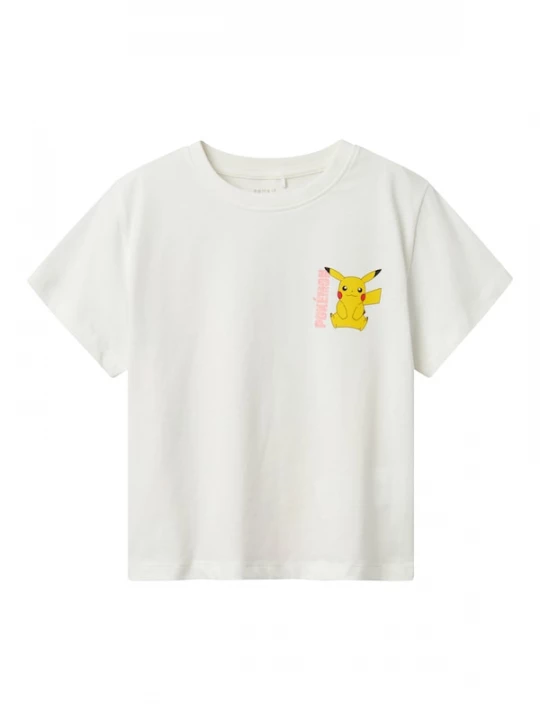 Foto van product NAME IT Shirt 'Dyppi Pokemon' hemelsblauw / geel / rosa / wit