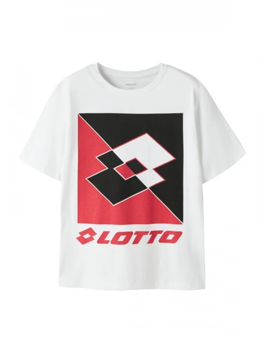Foto van product NAME IT Shirt grenadine / zwart / wit