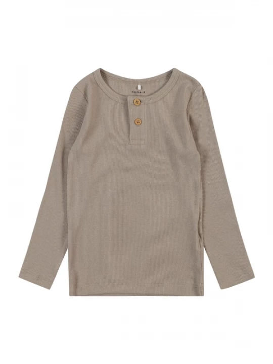Foto van product NAME IT Shirt 'Kab' taupe
