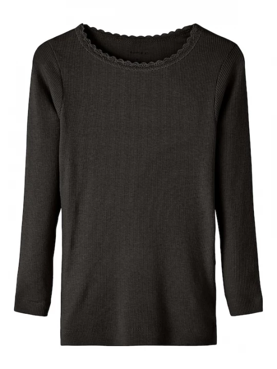 Foto van product NAME IT Shirt 'Kab' zwart