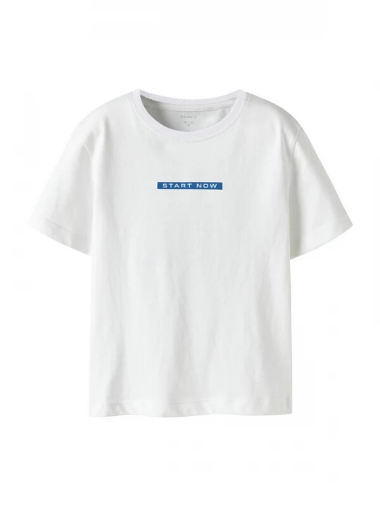 Foto van product NAME IT Shirt kobaltblauw / rood / zwart / wit
