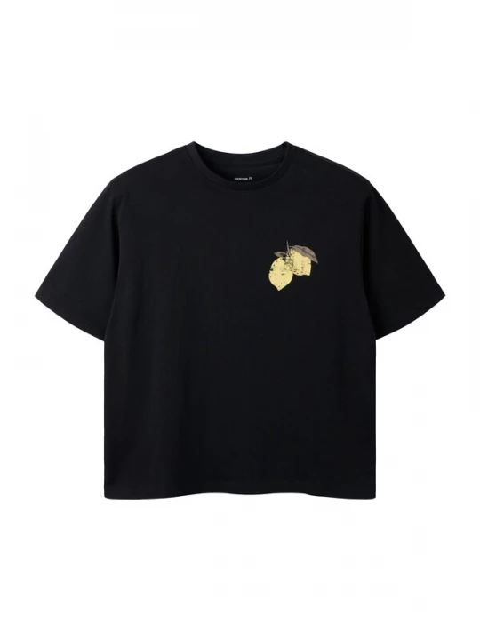 Foto van product NAME IT Shirt lichtblauw / lichtbruin / lichtgeel / zwart