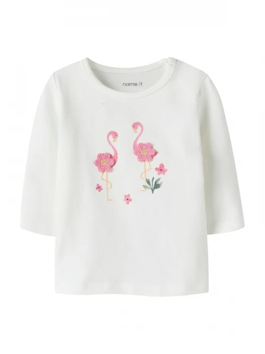 Foto van product NAME IT Shirt 'NBFHIA' citroen / groen / rosa / wit