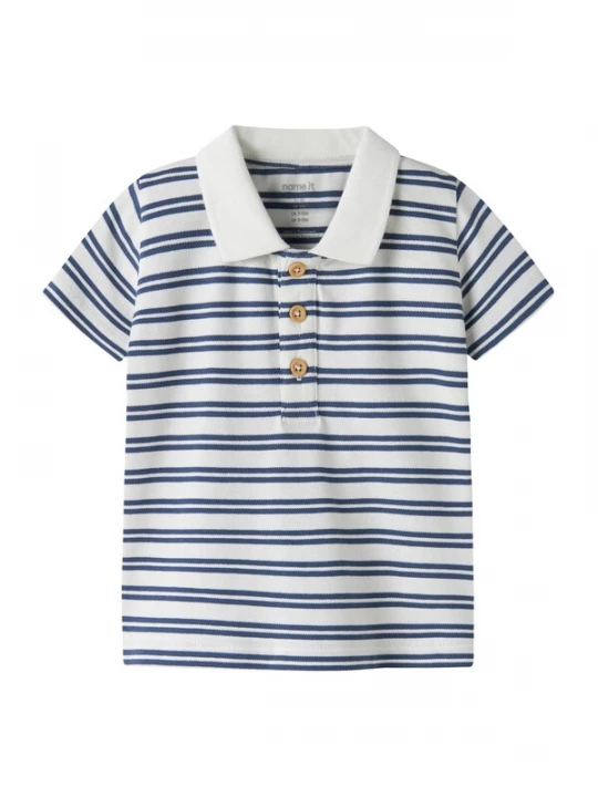 Foto van product NAME IT Shirt 'NBMJARL' navy / wit