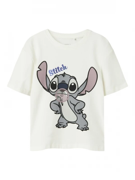 Foto van product NAME IT Shirt 'NKFAkun Stitch' grijs / sering / zwart / offwhite