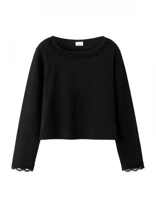 Foto van product NAME IT Shirt 'NKFBelisa' zwart