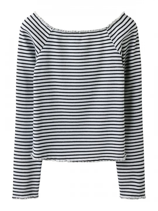 Foto van product NAME IT Shirt 'NKFForta' navy / wit