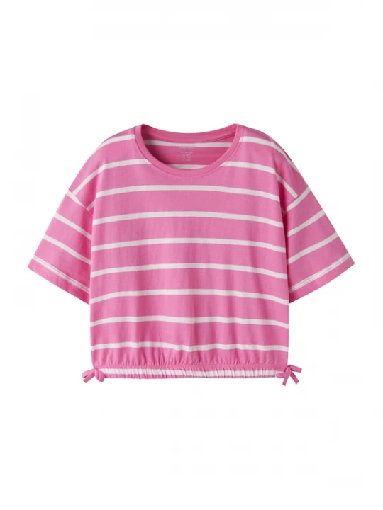 Foto van product NAME IT Shirt 'NKFFUNION' pink / wit
