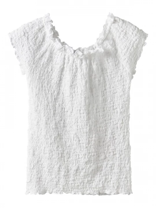 Foto van product NAME IT Shirt 'NKFHALISSE' wit