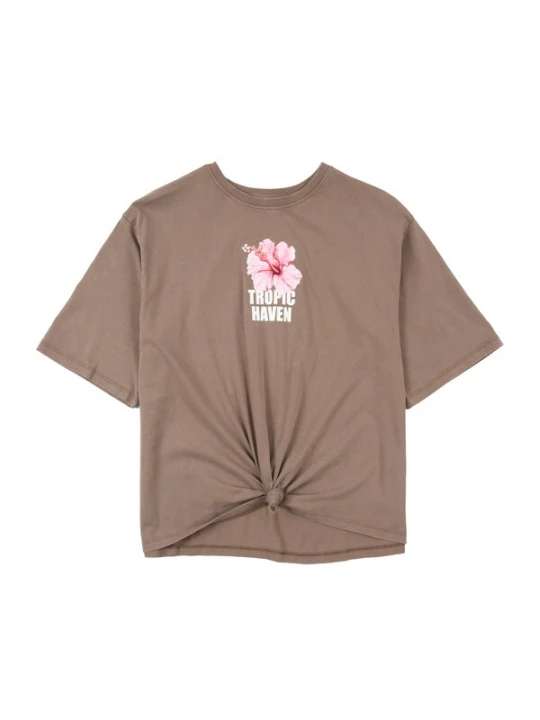 Foto van product NAME IT Shirt 'NKFHasel' brokaat / pitaja roze / rosé / wit