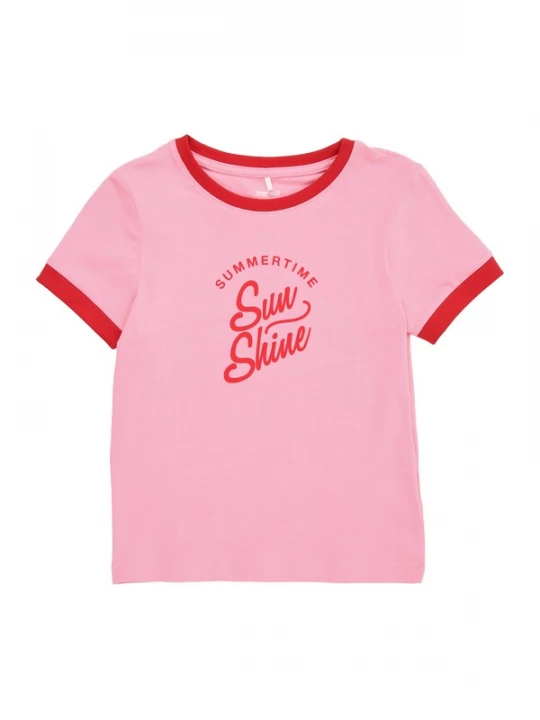 Foto van product NAME IT Shirt 'NKFJEMILLA' pink / rood