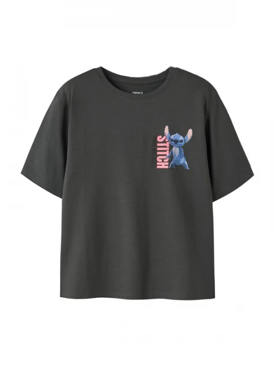 Foto van product NAME IT Shirt 'NKFJYNIN STITCH' royal blue / koningsblauw / lichtblauw / rosa / zwart