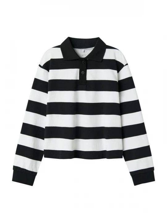 Foto van product NAME IT Shirt 'NKFLili' zwart / wit