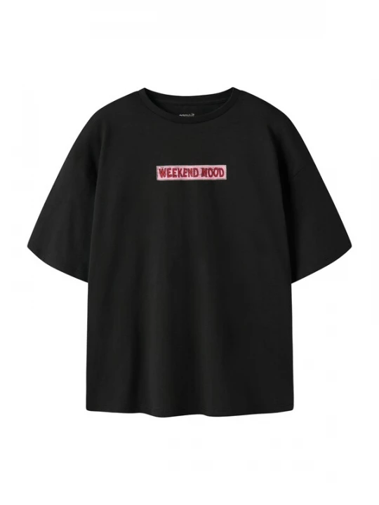 Foto van product NAME IT Shirt 'NKFLTOM' hemelsblauw / lichtroze / bloedrood / zwart
