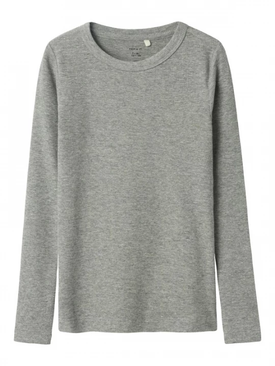 Foto van product NAME IT Shirt 'NKFNakal' grijs gemêleerd