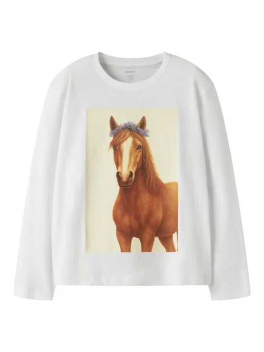 Foto van product NAME IT Shirt 'NKFVotea' gemengde kleuren / wit