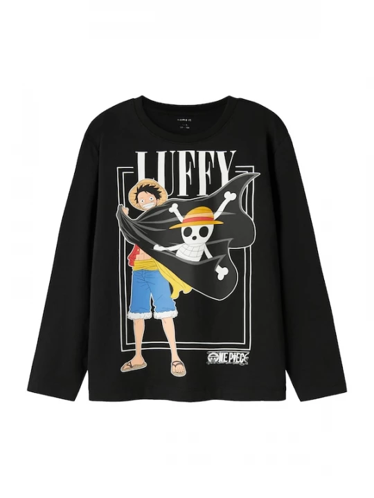 Foto van product NAME IT Shirt 'NKMark One Piece' geel / lichtgeel / zwart / wit