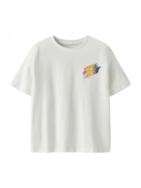 Foto van product NAME IT Shirt 'NKMByne' blauw / geel / zwart / wit