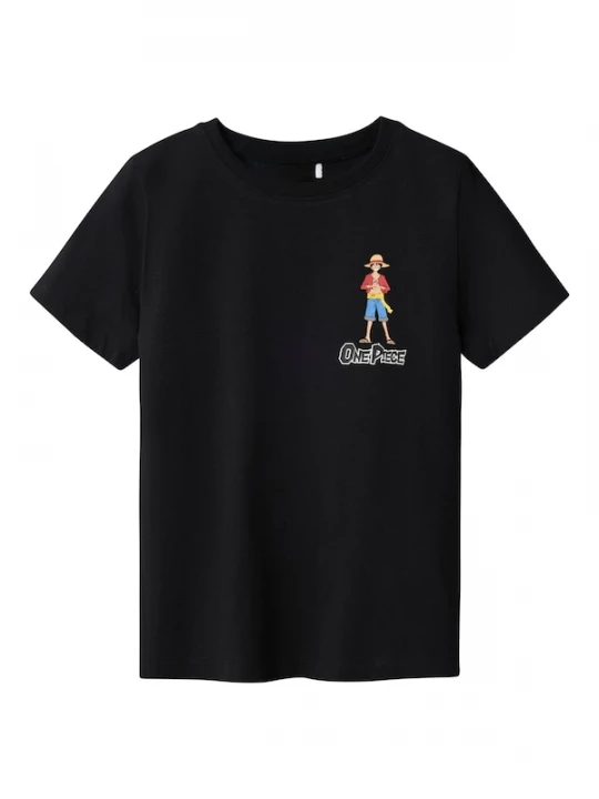 Foto van product NAME IT Shirt 'NKMDio' nude / bloedrood / zwart / wit