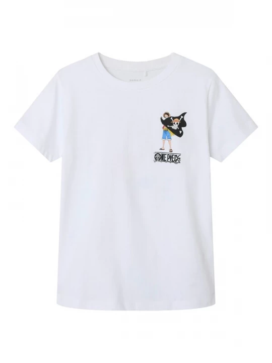 Foto van product NAME IT Shirt 'NKMDio'' royal blue / koningsblauw / citroengeel / zwart / wit