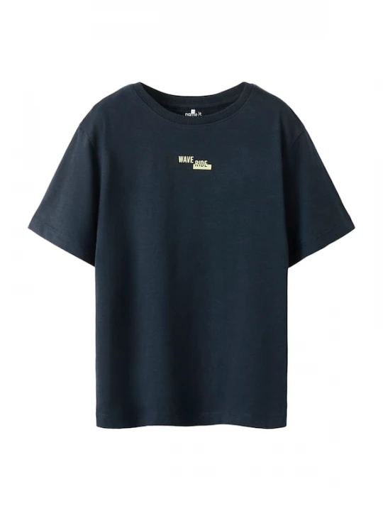 Foto van product NAME IT Shirt 'NKMHansy' marine / hemelsblauw / olijfgroen