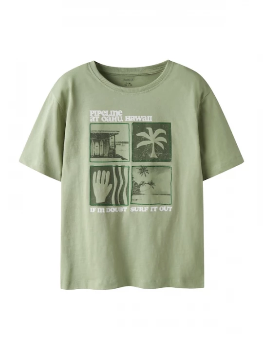Foto van product NAME IT Shirt 'NKMJoel' riet