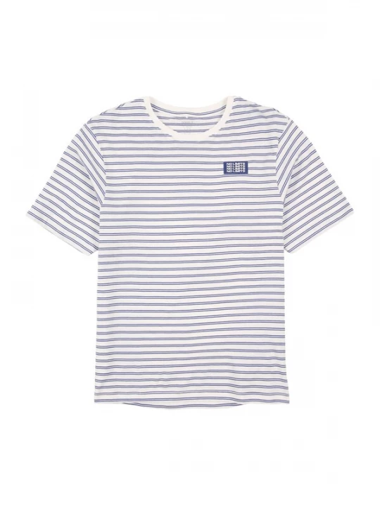 Foto van product NAME IT Shirt 'NKMKRISTIAN' blauw / wit